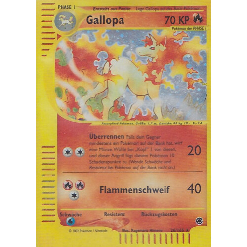 Gallopa - 26/165 - Holo - Good