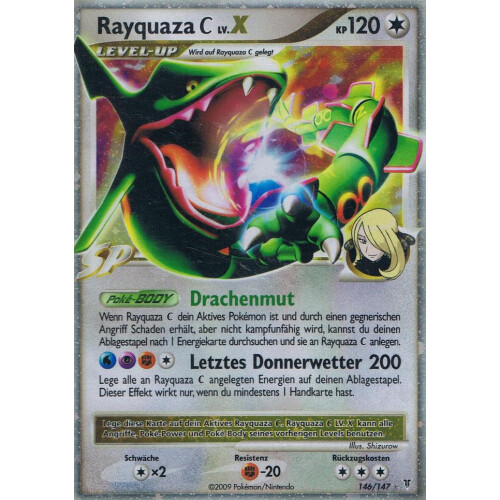 Rayquaza C LV.X - 146/147 - Lv. X - Excellent