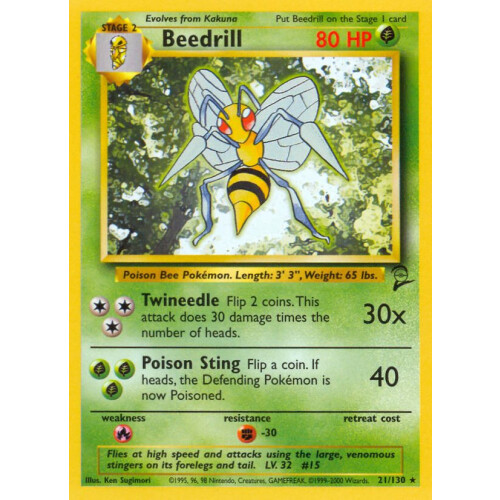 Beedrill - 21/130 - Rare