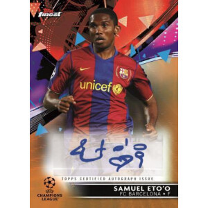 Topps Finest UEFA Champions League Soccer 2021/22 - Master Box