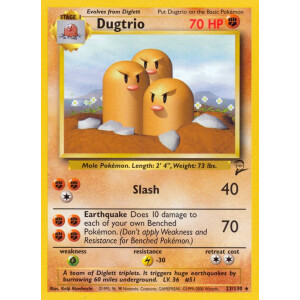 Dugtrio - 23/130 - Rare