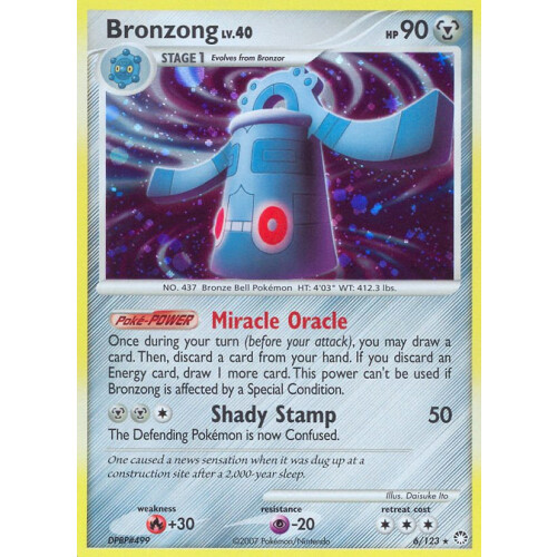 Bronzong - 6/123 - Holo - Excellent