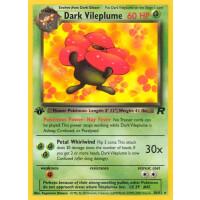 Dark Vileplume - 30/82 - Rare 1st Edition - Excellent