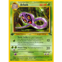 Arbok - 31/62 - Uncommon 1st Edition - Excellent