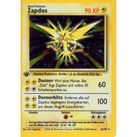 Zapdos - 16/102 - Holo 1st Edition