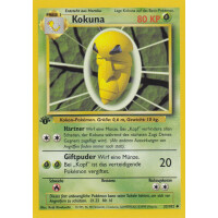 Kokuna - 33/102 - Uncommon 1st Edition