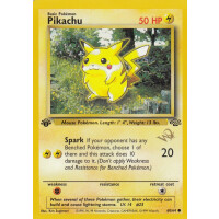 Pikachu - 60/64 - 1st Edition - WD Stamp Promo