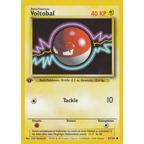 Voltobal - 67/102 - Common 1st Edition
