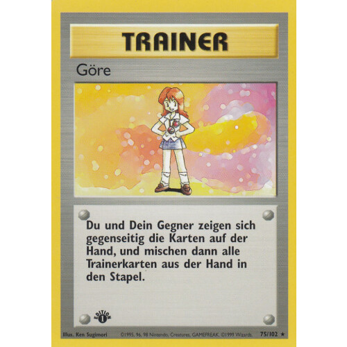 Göre - 75/102 - Rare 1st Edition