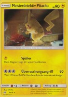 Meisterdetektiv Pikachu - 10/18 Holo Rare