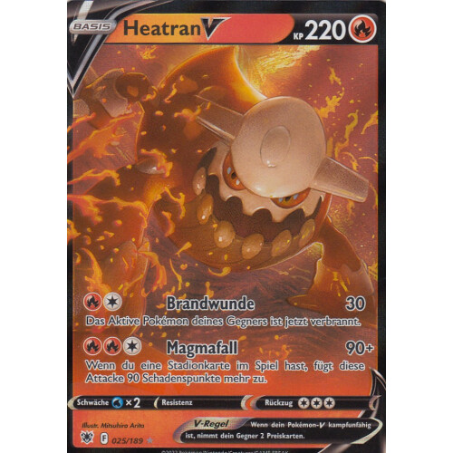 Heatran V - 025/189 - Ultra Rare
