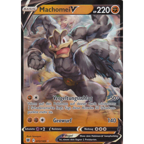 Machomei V - 072/189 - Ultra Rare