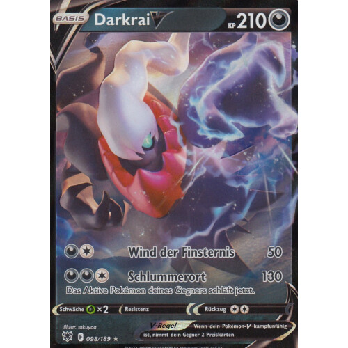 Darkrai V - 098/189 - Ultra Rare