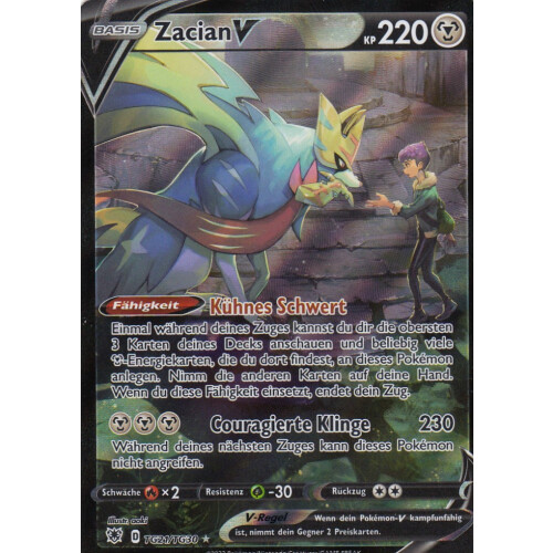 Zacian V - TG21/TG30 - Ultra Rare