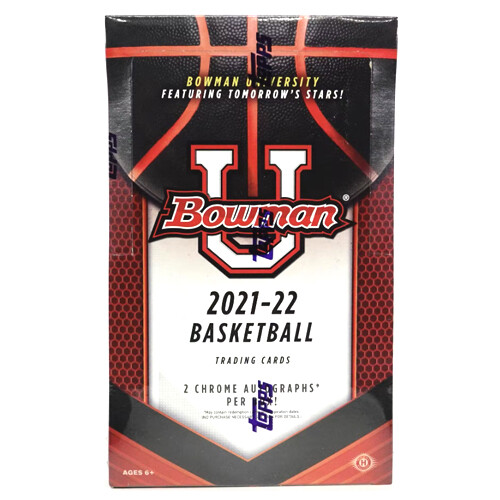 Bowman University Basketball 2021/22 - Hobby Box (mit 24 Packs)