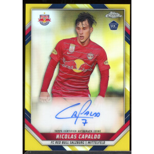 Nicolas Capaldo - 04/20 - 2021-22 Topps Chrome Salzburg -...