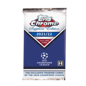 2021-22 Topps Chrome Sapphire Edition UEFA Champions League