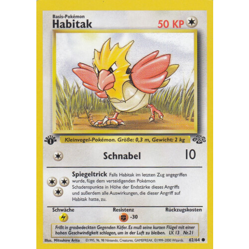 Habitak - 62/64 - Common 1st Edition - Excellent