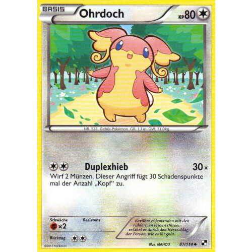 Ohrdoch - 87/114 - Reverse Holo