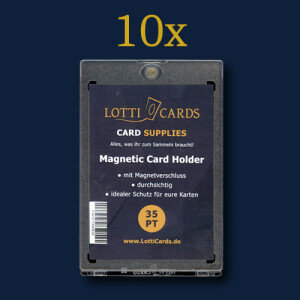 LottiCards 35pt Magnetic Card Holder - 10 St&uuml;ck