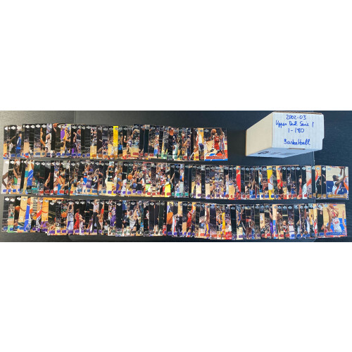 Complete Set 2002-03 Upper Deck Serie I Basketball #1-180