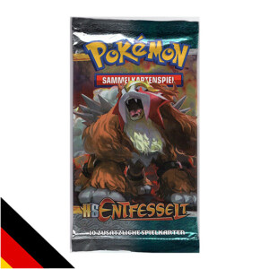 Pokemon Booster - HS Entfesselt - deutsch - OVP &amp;...