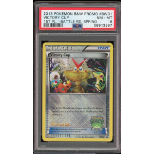 Victory Cup - 1st Place - 2013 B&W Spring Battle Road Promo - English - PSA 8 - Near Mint-Mint