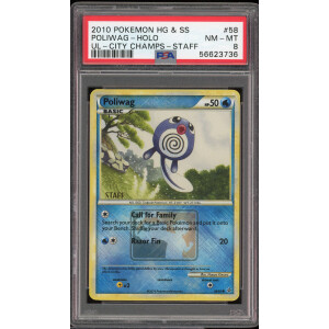 Poliwag 58/95 - Staff - 2010 HG & SS Unleashed State...