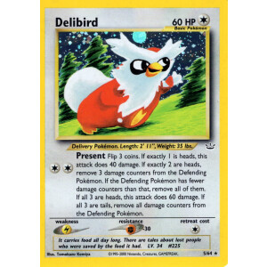 Delibird - 5/64 - Holo - Played