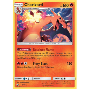 Charizard - 3/70 - Rare