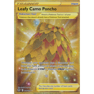 Leafy Camo Poncho - 214/195 - Secret Rare