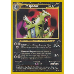 Despotar - 31/75 - Rare - Played