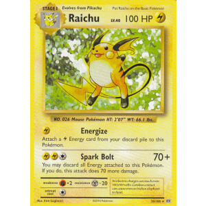 Raichu - 36/108 - Rare