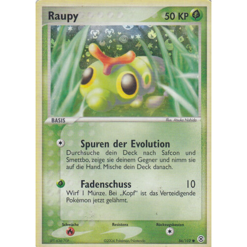Raupy - 56/112 - Reverse Holo - Played
