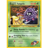 Kogas Tangela - 81/132 - Common 1st Edition - Excellent