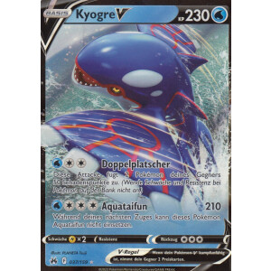 Kyogre V - 037/159 - Ultra Rare