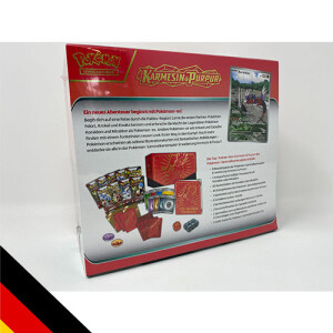 Karmesin & Purpur - Koraidon Top Trainer Box (Deutsch)
