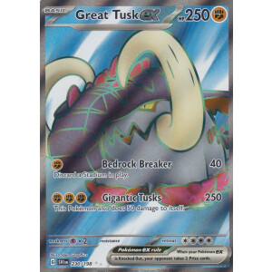 Great Tusk ex - SVI EN - 230/198 - Ultra Rare