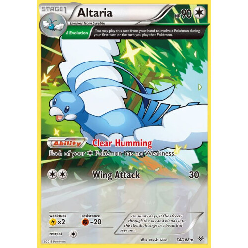 Altaria - 74/108 - Rare