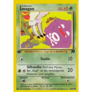 Smogon - 58/82 - Common 1st Edition - Excellent