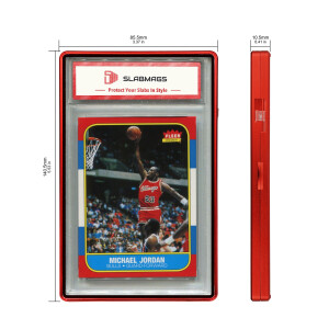 Slabmag (Magnetic Graded Card Holder) Red/Rot - 1 Stück