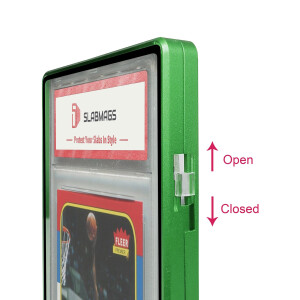 Slabmag BGS MEDIUM (Magnetic Graded Card Holder) Green/Grün - 1 Stück