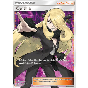Cynthia - 148/156 - Ultra Rare - Played