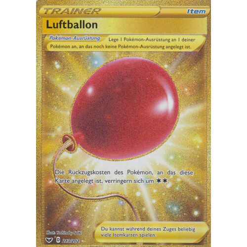 Luftballon - 213/202 - Secret Rare - Excellent