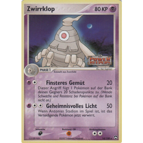 Zwirrklop - 14/108 - Reverse Holo - Played