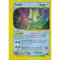 Celebi - 145/144 - Crystal - Reverse Holo - Excellent