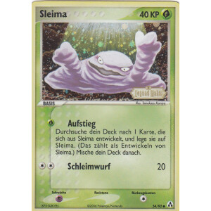 Sleima - 54/92 - Reverse Holo - Played