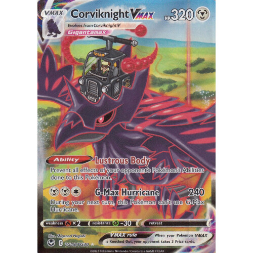 Corviknight VMAX - TG19/TG30 - Ultra Rare