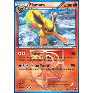 Flamara - 12/116 - Uncommon - Excellent
