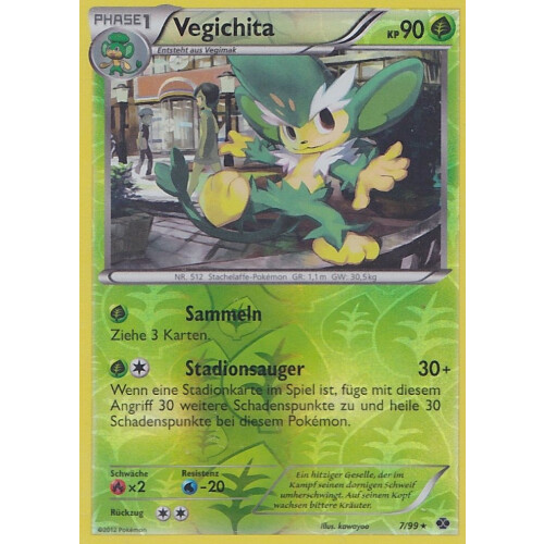 Vegichita - 7/99 - Reverse Holo